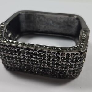 Silver Tone Crystal Bracelet